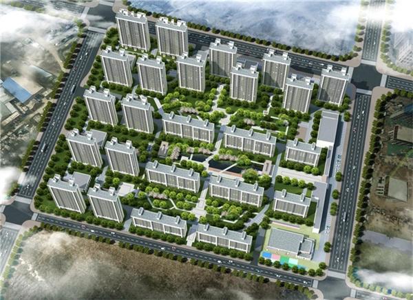 中建八局沈陽(yáng)市于洪區城市更新建設項目主體結構封頂