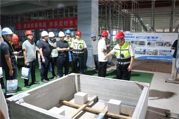 解鎖高品質(zhì)工程的建造密碼——泰州市2025年“質(zhì)量月”現場(chǎng)觀(guān)摩會(huì )在東風(fēng)路商業(yè)綜合體項目成功舉辦