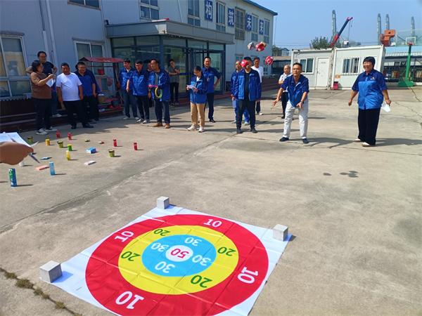 中交一航局一公司第十二项目部举办“喜迎中秋，共庆国庆”趣味文体活动