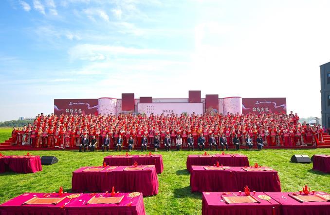 中国二十二冶为203对新人举办第六届青年员工集体婚礼
