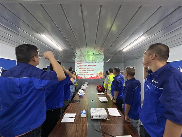 中交一公局集团小红门安置房项目召开质量月启动会