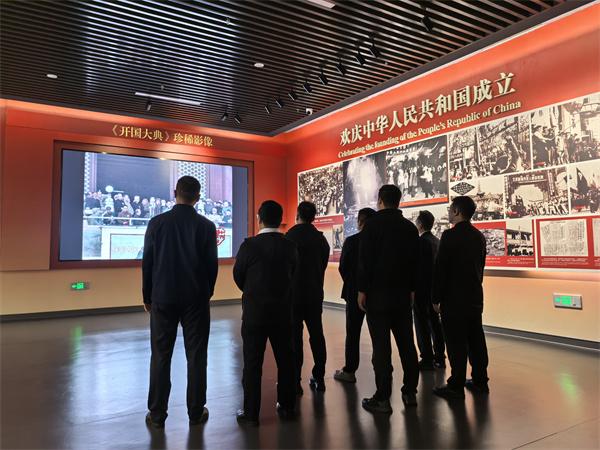 赓续红色血脉 汲取奋进力量——中交一公局海威公司北沙河朝宗桥分洪项目国庆期间组织开展系列主题党日活动