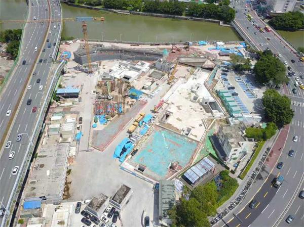 从空地到三线枢纽——赤岗站封顶背后的技术突破与建设者故事