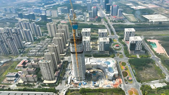向上“攀登”的混凝土