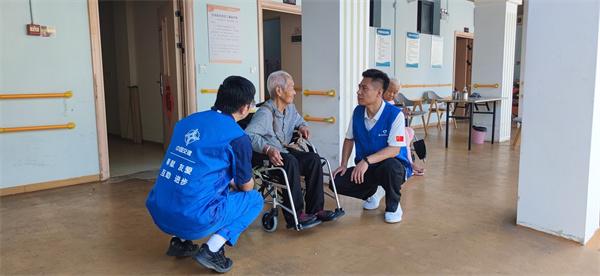 海南项目部开展“金秋敬老行，志愿暖人心”敬老院志愿服务活动