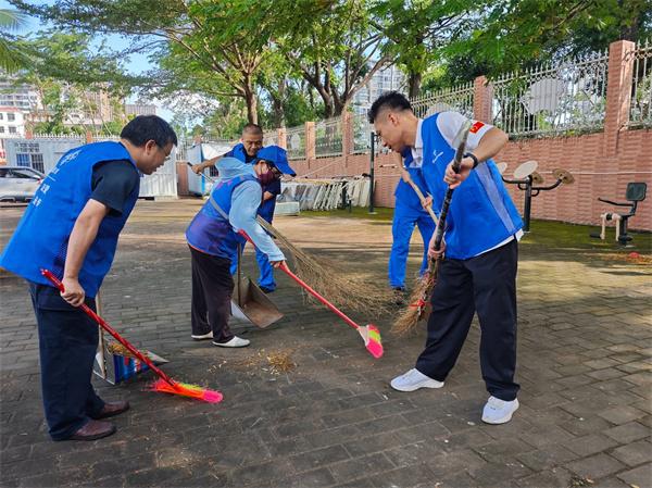 海南项目部开展“金秋敬老行，志愿暖人心”敬老院志愿服务活动