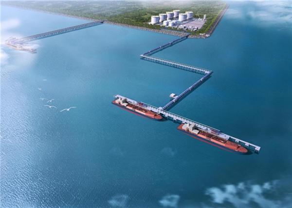 中交三航局福州江阴项目首根灌注桩浇筑完成