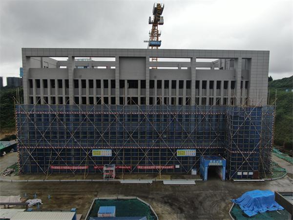 外墙收官：勾勒城市应急新地标