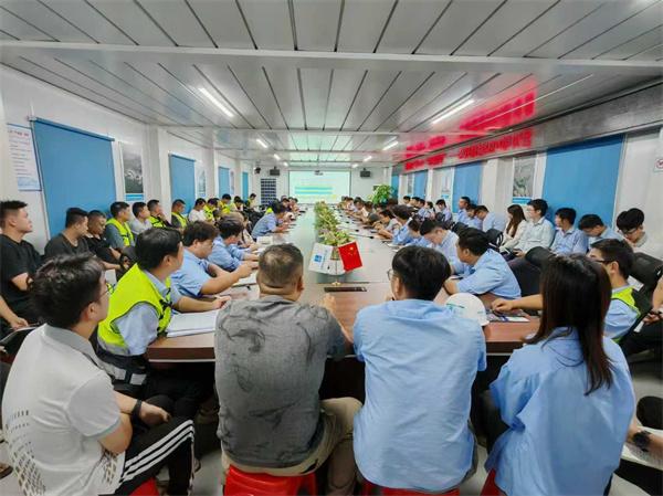 广州东部公铁联运枢纽一期工程SG04标项目钢结构主体顺利封顶