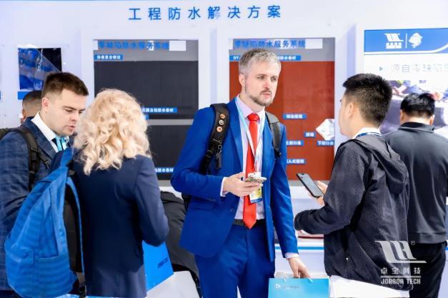 实力“圈粉”！卓宝科技2025中国防水展精彩回顾