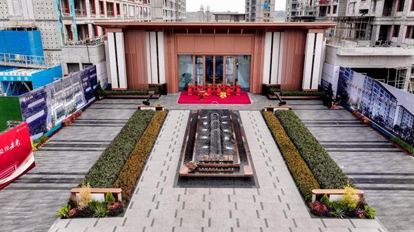 央企担当 实力兑现 中建·悦湖璟麟实景展示区盛大开放