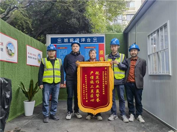 中铁上海工程局上海市静安区雨污混接改造项目书写企民同心新篇章