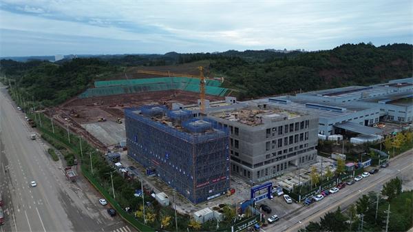 中交一公局西南公司安岳再生金属项目施工进度报道