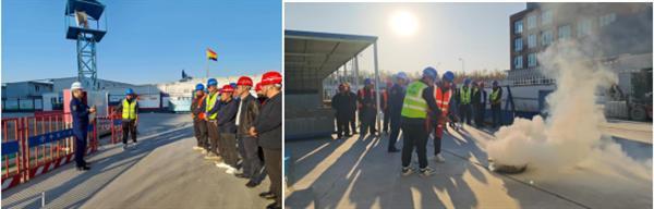 中交一公局八公司津南片區項目開(kāi)展“全民消防，生命至上——安全用火用電”活動(dòng)