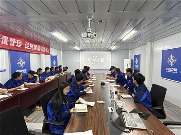 筑牢廉洁防线 共建阳光工程——中交一公局集团小红门安置房项目开展廉洁教育活动