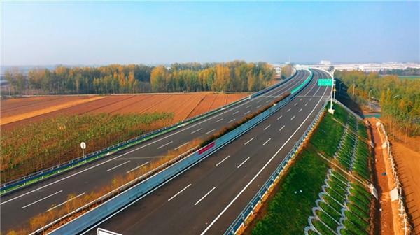 中交路建河南沿黄高速项目武陟至济源段基本建成