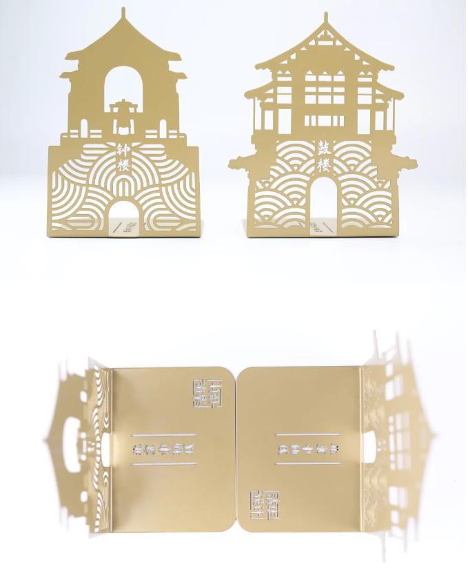 清华设计院原创文创作品《晨钟暮鼓·北京中轴线》书立荣誉入选 “北京外事礼物” TOP20