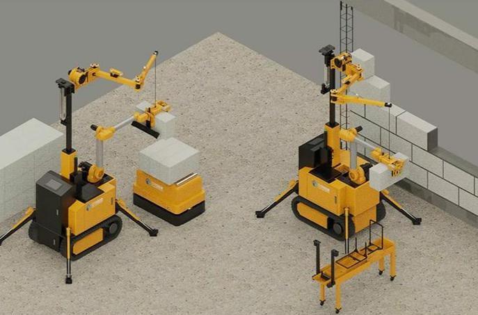 机器人“组团上岗”智能建造场景上新