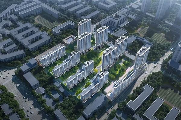 中建八局天津市井冈山路周边片区城市更新项目主体结构全面封顶