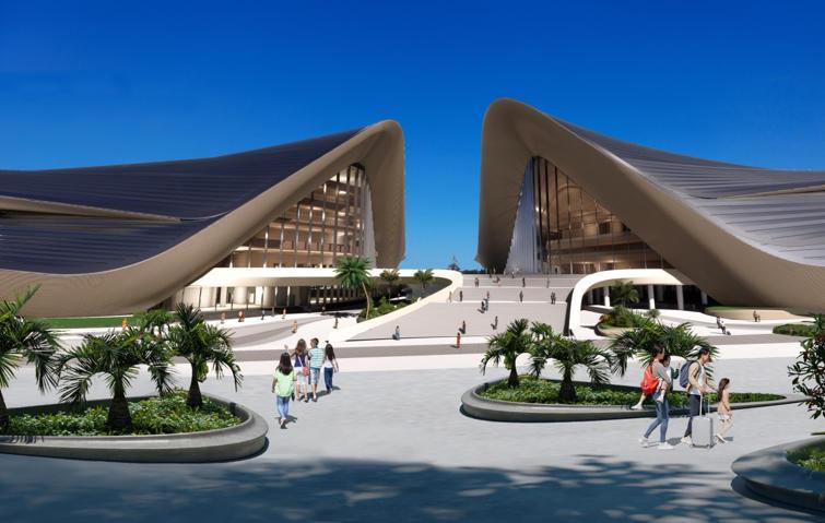 以“无废”建造 筑文物之家——探访中国海南国际文物艺术品交易中心项目的绿色建造密码