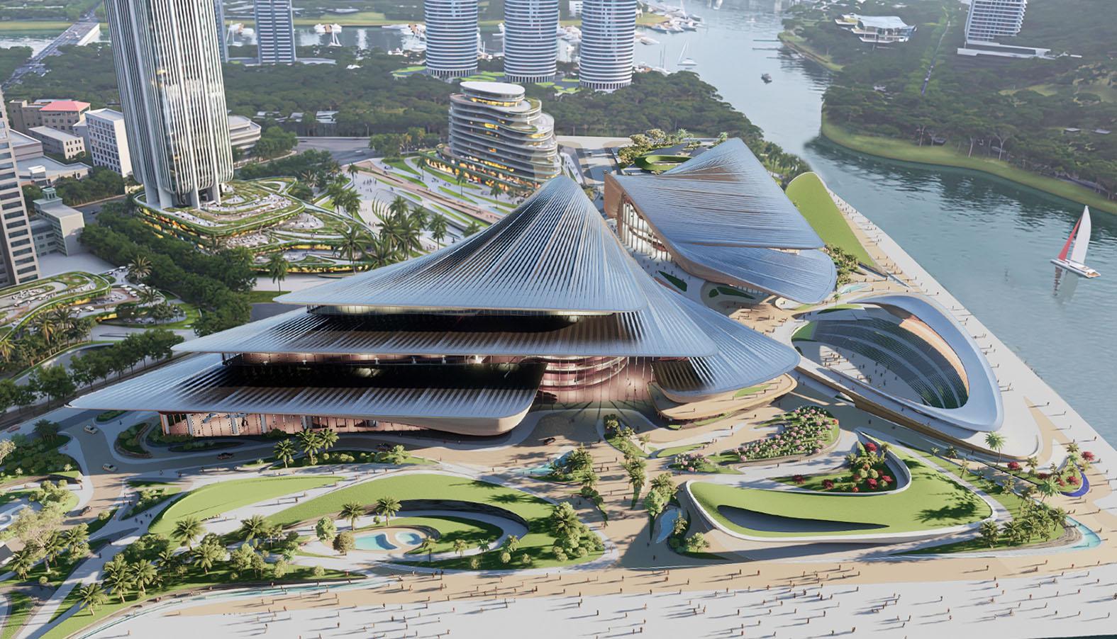 以“无废”建造 筑文物之家 ——探访中国海南国际文物艺术品交易中心项目的绿色建造密码