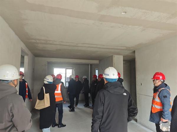 中交一公局八公司东三教城中村改造项目（7#地、30#地）住宅工程质量分户验收通过