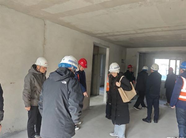 中交一公局八公司东三教城中村改造项目（7#地、30#地）住宅工程质量分户验收通过