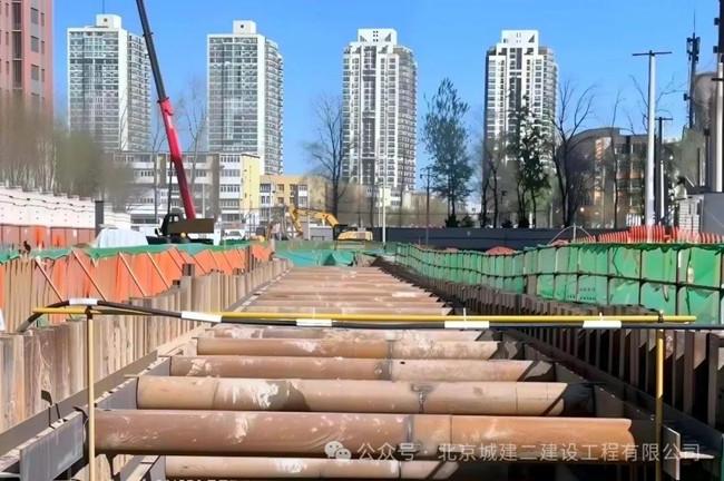 北京城建二公司三项市政民生工程同步攻坚 全力破解市民出行难题