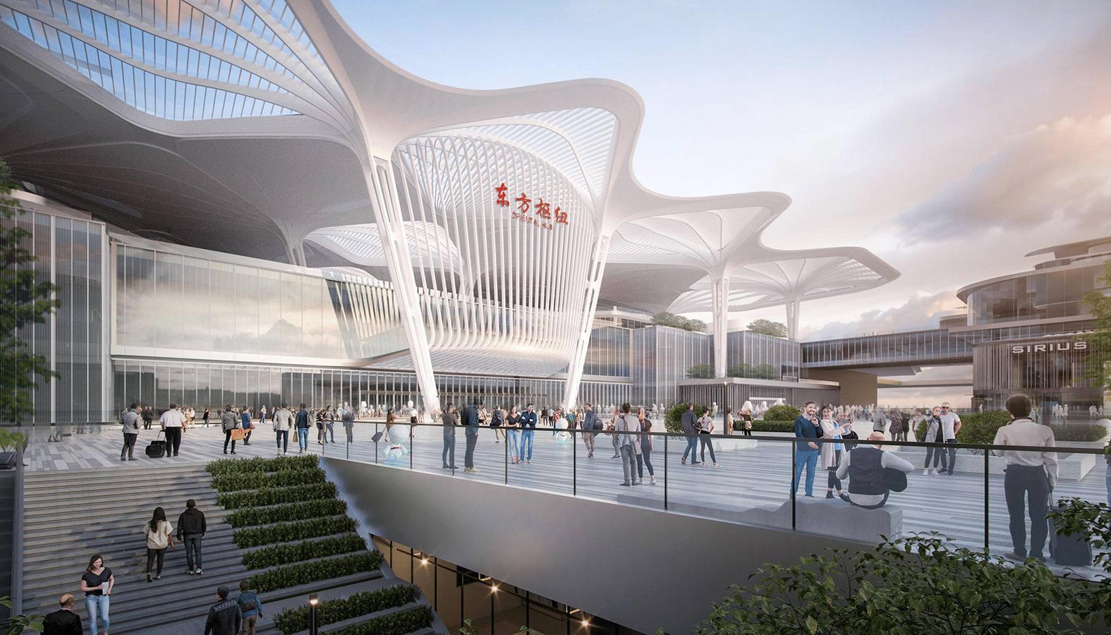 多专业集成 数智化赋能——上海建工机施集团四大技术实现上海东站钢屋盖创纪录提升