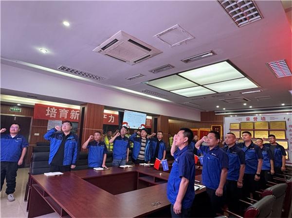中交一公局海威公司桐庐310省道项目召开2026年“安全生产月”活动启动会