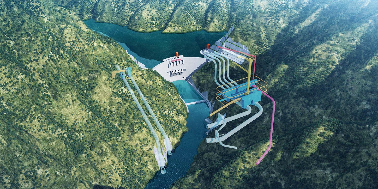 打造绿色智能建造标杆 ——中国能建葛洲坝二公司高标准建设孟底沟水电站项目