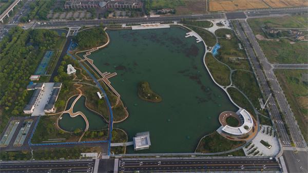 中交一公局集团苏南公司旌阳湖景观提升工程通过竣工验收