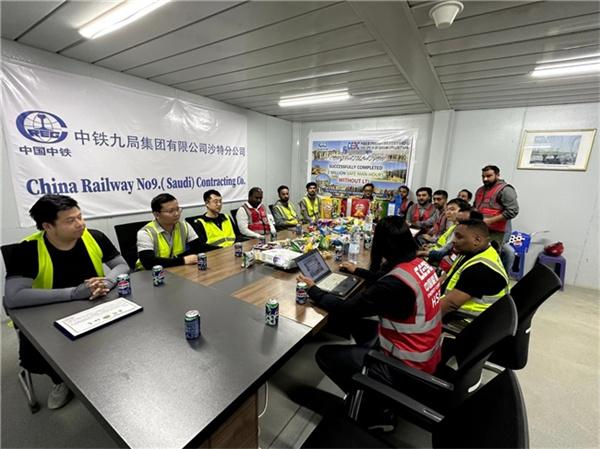 中铁九局大连分公司沙特区域项目经理部凯西姆Ⅱ燃机项目实现200万安全工时零事故目标