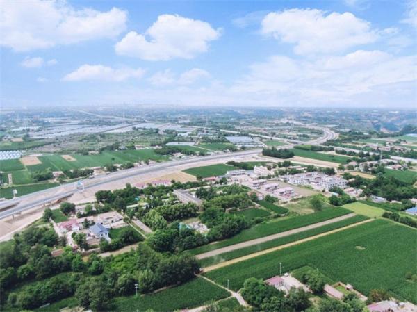 驻津央企中交一航局参建的甘肃G244线庆阳过境段公路项目主线全线贯通