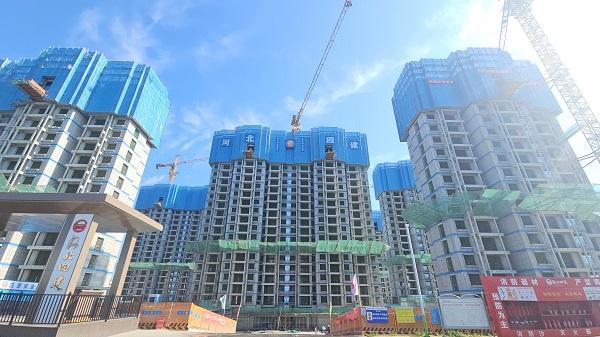 “组合拳”应对高温“烤”验，河北建工集团省四建二分公司北席项目施工“热”力不减