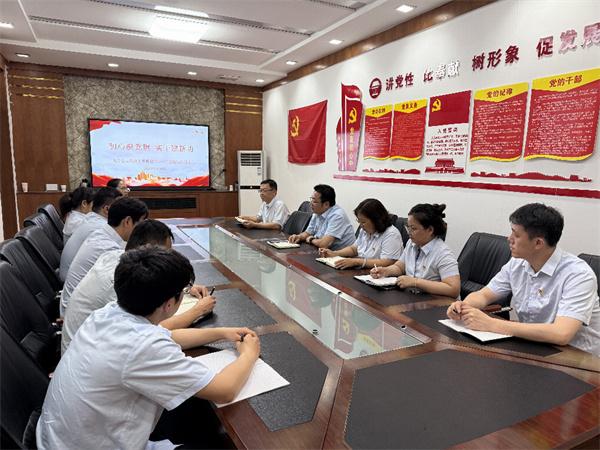初心映党旗 实干建新功——河北建工集团省四建九分公司党总支开展迎“七一”主题党日活动