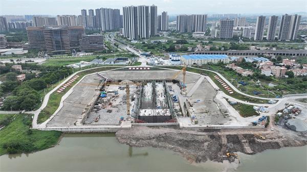 顺德伦桂路潭洲隧道工程取得关键突破 南北两岸顺利贯通