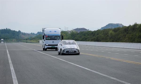 NEVC2026第十一届中国新能源商用车挑战赛在中交上饶汽车综合试验场开幕